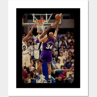 Charles Barkley vs David Robinson, 1993 Vintage Posters and Art